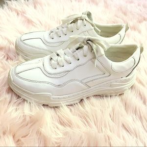 White Platform Sneakers 👟